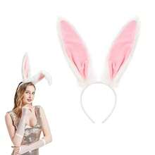 Bando Fashion Serbaguna Terbaru 2025, Cocok untuk Perjamuan, Pesta, Cosplay Bunny Girl, Set Bando & Telinga - Kelinci - View 4