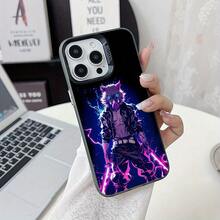 Estilo Ins Caricatura Internet Celebridad Creativa Anime Equipo Asesino Cazador de Demonios Cabeza de Cerdo Chico Funda de Teléfono Adecuada para Apple para iPhone 17 Air 16 16e 15 14 13 12 Mini 11 Pro Max X XR XSMAX 8 7 e Plus Color Plateado Mate Carcasa Dura Trasera, Accesorio de Teléfono a la - Color mezclado 1 - Ver 9