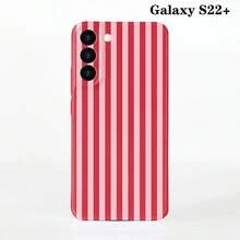 1pc Minimalist Stripe Pattern Perforated Glossy Filmic Case Full Protective Hard Phone Cover, Compatible With IPhone 11/12/13/14/15/16 Pro Max Waterproof Shockproof Anti-Fall Scratch Resistant