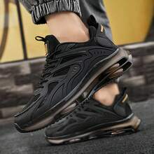 2025 Nuevos zapatos deportivos para hombres, zapatillas casuales impermeables de cuero KPU para otoño/invierno, versión coreana, ligeros, zapatos para estudiantes, zapatos de viaje para todas las estaciones, antideslizantes y resistentes al desgaste, zapatos de correr con cordones de moda, suela gruesa, talla grande