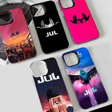 Rapper J-JuL C'est Pas Des Lol Phone Case Cover compatible with  17 16 15 14 13 12 11 Pro Max Plus Color Shockproof Back Silver Cover,Cover compatible with  17 pro hülle,  17 pro max hülle,  17 hülle,  16 pro hülle - Z5 - Übersicht 2
