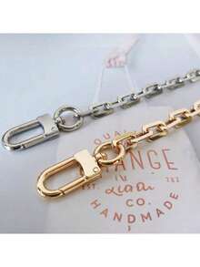 Chaîne de sac à main en métal - Sangle de remplacement pour sac à bandoulière et à l'épaule. Accessoire de quincaillerie et de charme de sac DIY. Cadeau pour femmes et hommes