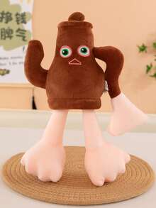 1PCSITALIAN BRAINROT Plush Toys Anime Animals Memes Stufffed Toy | Ballerina Cappcuccina Tung Tung Sahur, Lirili Larila Perfect Gifts For Kids Birthday Funny Toy - Multicolor - View 7