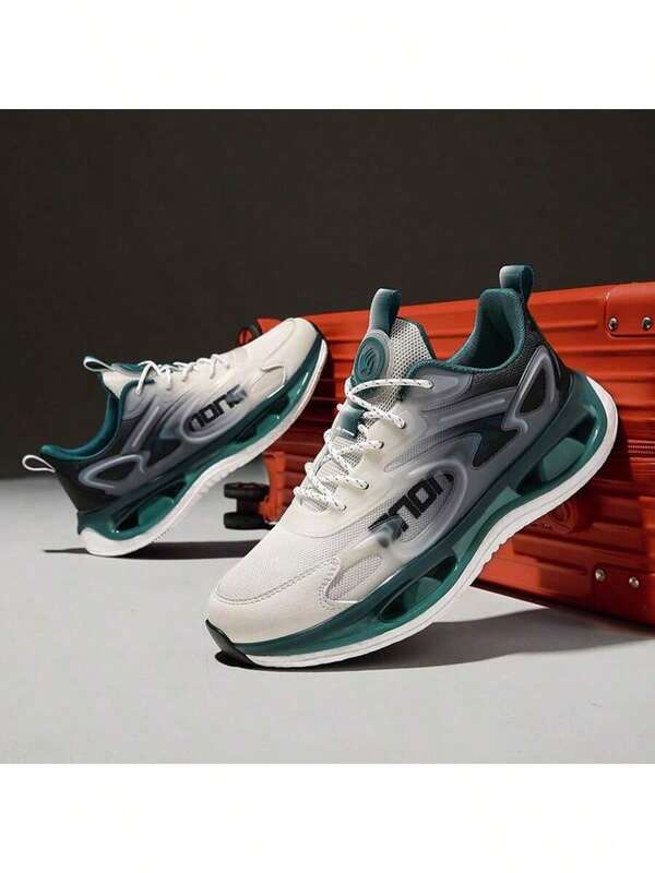 Zapatos deportivos unisex, zapatos para exteriores, zapatos de pareja, zapatos casuales ligeros para hombre, zapatos para correr, para fitness, transpirables y ligeros tipo palomitas de maíz, zapatos deportivos casuales luminosos y transpirables de moda para hombre/mujer, zapatillas de running para estudiantes y parejas con suela de palomitas de maíz de alto rebote, zapatos de calle