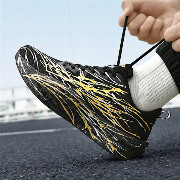 Full-Length Carbon Plate Racing Marathon Running Shoes, Breathable Mesh Upper, Shock Absorbing, Suitable For Students, Men & Women