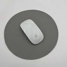 1/2pc Round Mouse Pad, Ultra-Thin Waterproof PVC Leather Mouse Pad, Stitched Edge Design, Suitable For Computer, Laptop, All Kinds Of Mice, Office/Home Use (22x22cm, 8.66"X8.66") - Multicolor - View 45