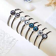 Romantic Luminous Sun Moon Couple Bracelets For Women Men Handmade Braided Rope Matching Bracelet Valentine's Day Jewelry Gifts - Star - View 9