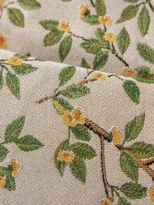 MineLain 1 buah Taplak Meja Persegi Panjang Gaya Pastoral Motif Burung & Bunga Segar, Tenun Jacquard, Trim Renda Beige, Dapat Dicuci, Cocok Untuk Meja Kopi, Bufet, Penutup Lemari Sepatu, Taplak Meja Dekoratif, Bendera Teh, Dekorasi Rumah Sehari-hari Gaya Rumah Pertanian Pedesaan, Cocok Untuk Dapur, Ruang Makan, Pesta Makan Malam, Liburan, Musim Semi/Panas, Semua Musim - MultiWarna - View 9