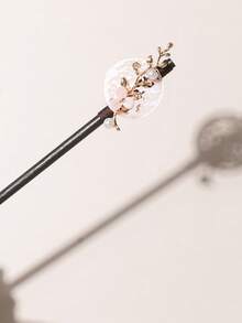 Kẹp tóc đính đá và hoa, dụng cụ tạo búi tóc, phụ kiện tóc, ghim cài tóc, phụ kiện tóc nữ tính. - Nhiều màu - Xem 10