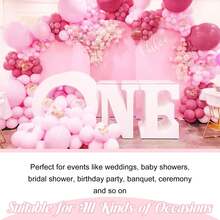 Arch Backdrop Cover Solid Colour Elastic Fabric Photography Background Wedding Supplies Beige Banners Ornaments For Weddings Anniversaries Birthdays And Parties Decoration - 粉色 - 查看 8