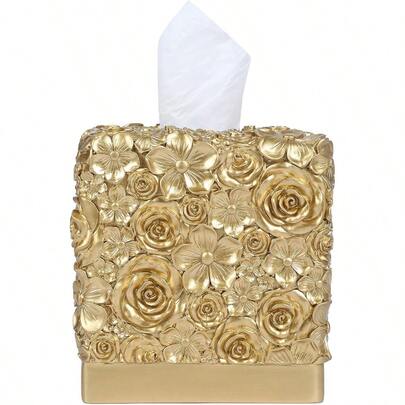 Modern Square Tissue Box Cover HolderBathroom Accessories Decor Unique Design Tissue Box Cover For Bathroom Vanity Counter Tops Also Great For Bedrooms And Living Rooms