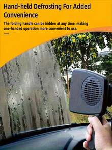 Car Defroster Car Heater Windshield Heater Fast Heating And Cooling Device Portable And Automatic 200W Suitable For Small And Large Vehicles