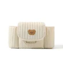 多功能婴儿车挂袋，便携式孕妇尿布袋，简约大容量妈咪包 - 彩色 - 查看 4