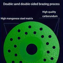 Ultra-Thin Diamond Saw Blade For Smooth Ceramic & Tile Cutting - Perfect For Porcelain, Granite, Marble - Home Improvement Tool - Red - View 5