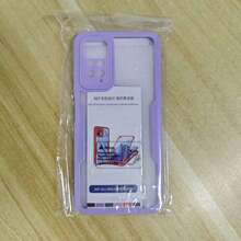 Hadaasi 1pc Soft TPU Bumper + Hard PC Back 2-In-1 Full Coverage Transparent Phone Case With Front Screen Protector, Compatible With IPhone 17 Pro/17 Pro Max/Air/17/16/16E/16 Pro Max/15/14/13/12/11 Pro Max/Plus/SE2/SE3, Galaxy M36/S25 FE, 12/13C/12C/Note 12 Pro/NOTE14 PRO+/NOTE13 PRO/NOTE13 PRO+, POCO M6 PRO, Reno14 Pro/Reno14 F, Hot 60 Pro/Hot 60 Pro+ - Mauve Purple - View 88