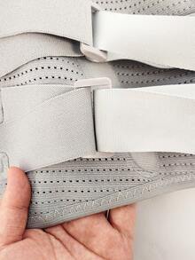 Breathable Mesh Design Lumbar Support Belt, Adjustable Strap To Fit Different Waist Sizes, Provides Proper Support For Daily Wear, Suitable For People With Waist Strain Or Injury To Easily Protect Lumbar Health