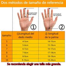 Guantes de Portero para Adultos y Adolescentes y niños,Antideslizantes, Resistentes al Desgaste de Guantes de fútbol para Entrenamiento y Partido,con excelente amortiguación,Varios tamaños - 10 - Ver 3