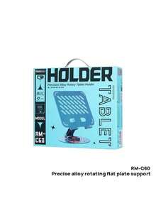 REMAX RM-C60 Tablet Stand, Precision Aluminum Phone, Tablet, Laptop Stand, Foldable And Portable With Damping Rotation, Peacock Green