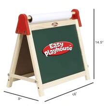 : Easel: Chalk White Board - 15.35x 11.8