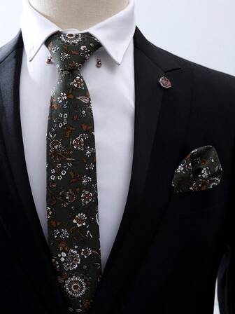 1 Pieza Corbata de Hombre Pañuelo de Bolsillo, Elegante y Sencillo, Adecuado para Bodas, Trajes de Novio, Trajes de Negocios.