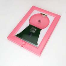 1pc Wall-Mounted Photo Frame Candy Dispenser With One-Touch Button - Candy Rotating Tube Suitable For Chewing Gum, Candy, Nuts And Pet Treats - Plastic Automatic Vending Machine, Suitable For Parties, Christmas Gifts And Decorations. Colorful Plastic Snack Organizer With Transparent Window, Suitable For Home Decor. Candy Bar Accessory - Multicolor - View 10
