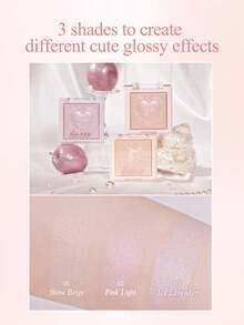 Paleta de Iluminadores Dasique Angel - Iluminador em Pó Brilhante de Longa Duração Iluminador Não Aglomerante Iluminador Fácil de Usar para Formatura, Aniversário, Feriado, Y2K, Moda Chique, Maquiagem de Marca Feminina, Cosméticos, Beleza, Festas, Festivais, Decoração, Presente, Presente, Rose Girl, Cosplay, Melhor Cor, Charme, Vibe, Volta às Aulas, Presentes de Natal para Mulheres