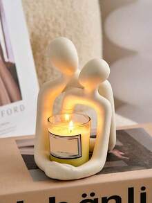 Artistic High-Quality Creative Nordic Style Candle Holder, Suitable For Decorating Tabletop, Bedroom Nightstand, Desk, Dining Room, Or As A Gift For Holidays, Birthdays, Anniversaries, Halloween, Christmas For Family, Friends, Colleagues