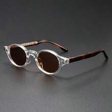 New Fashionable Cool Needle Small Frame Glasses, Design High-End Glasses WM28036 - Multicolor - View 5