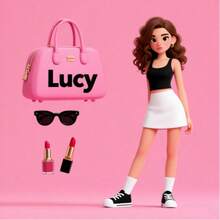 Resin AI Figurine Doll Model Ornament Blind Box Resin Doll Vinyl Doll Replica Accessory Set - Multicolor - View 7