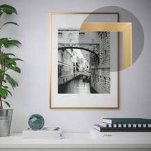 Gold Molding Trim Peel And Stick, Flexible Mirror Border Design, Wall Ceiling Floor Cabinet Tile Moulding, 5mx 0.66cm - 0.26"W X 196.8"L + Matte Gold - View 3