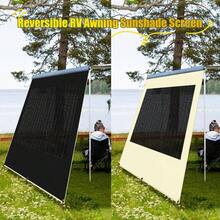 Toldo para Autocaravana, Malla con 90 de proteccin y Tela Oxford Impermeable 600D, retrctil, para caravanas, remolques y autocaravanas sin Cortina, 2, 44x 4, 77 para toldo de 4, 88 - Sin cortina - Ver 8