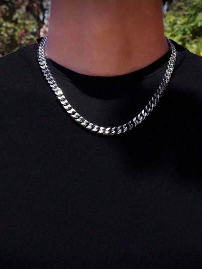 Collana minimalista da uomo, collana di moda, come regalo per lui