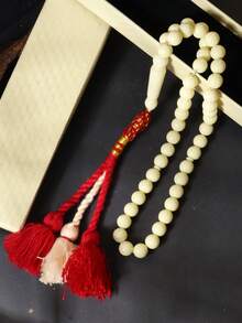 1pc 45 Beads Rosary Bracelet, Acrylic Prayer Beads - Multicolor - View 3