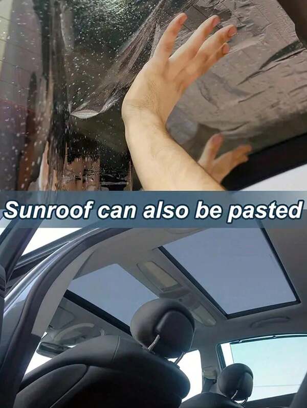 50cm*300cm-Automotive Removable Protective Glass Window Auto Sunshade Film For Car Non-Reflective Film For Car Window Tint