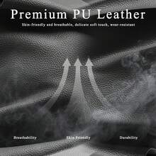 Gaming Chair With Pocket Springs And Footrest, Ergonomic Gaming Chair, Breathable Gamer Chair Made Of PU Leather, Office Chair With Adjustable Headrest And Lumbar Support - Purple - View 4