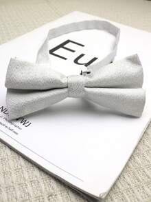 1pc Shiny Men's Bow Tie, Suitable For Business, Party, Gift, Casual And Streetwear - Multicolor - View 11