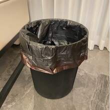 100-500 PCS Black Premium Garbage Bags - Extra Thick And Leak-Proof For Home, Kitchen, Bathroom, And Office Use - Black - View 2