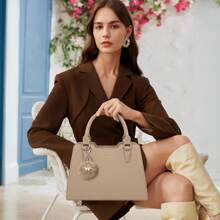 Totes para Mujer,Bolso de hombro para mujer,bolso informal para la vida diaria,Moda, Casual, Compras, Citas, Viajes, Fiestas, Trabajo - Negro - Ver 5