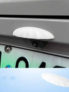 [Silicone Rain Guard] Thick And Wide Silicone Fitting Car Rear View Camera Rain Protector | Triangular Design & Matte Finish, Weatherproof Accessories, Enhanced Visibility In Rainy Days, Rain Cover Car Good Rain Shield Modification Accessories