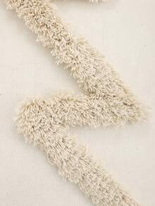 1 pieza Funda de almohada decorativa navideña de peluche, diseño de árbol de Navidad y cabaña, adecuada para sala de estar, sofá, dormitorio, regalo navideño