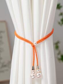 Adjustable Curtain Tie Backs, Pearl Curtain Tiebacks, Curtain Clips - Multicolor - View 8