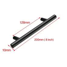 Stainless Steel Kitchen Door Cabinet T Bar Handle Pull Knob Cabinet Knobs Furniture Cupboard Drawer Handle