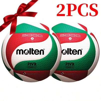 Balón de voleibol Molten FLISTATEC, paquete de 2, la mejor opción de regalo, experimenta la alegría del voleibol, disfruta plenamente de la felicidad del deporte!
