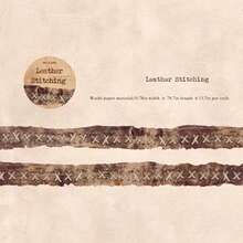 1 Roll Vintage Sewing Theme Decorative Washi Tape, Suitable For Scrapbooking, Phone Cases, Journals, Frames, Envelopes, Crafts - Fun Personalized Decorative Stickers