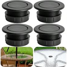 - Juego de tapacubos y tapas para mesa de paraguas para mesa de patio al aire ltima intervensin - 4 piezas - Ver 2