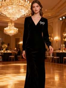 1 pieza Broche antirreflectante para mujer, Broche de lazo para mujer, Elegante alfiler de solapa de lazo, Adecuado para mujeres y niñas, Accesorio de ropa clásico para suéter, sombrero, bufanda, vestido, traje, insignia, joyería de moda, Alfiler para el cuello de mujer para el Día de San Valentín, verano, escuela, otoño, Halloween