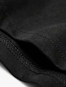 Camiseta 100% para Hombre con Estampado de Máscara de Horror, SML XL XXL, Regalo Perfecto para Fans, Moda Urbana, Verano, Camiseta de Manga Corta Ligera y Transpirable - Negro - Ver 4