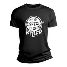 Playera Cereal Killer graciosa asesino cereal (S) - Negro - Ver 1