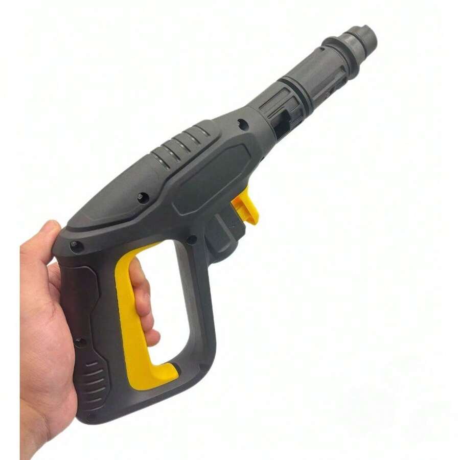 大功率清洗机扳机喷枪喷枪清洗器配件套件快速连接释放系统适用于凯驰 K2 K3 K4 K5 K6 K7 带可调节喷壁喷嘴 - 黑色 - 查看 1