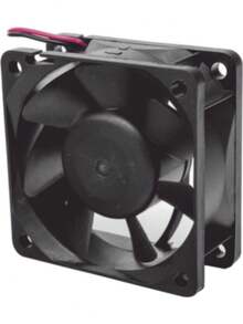 Ventilador axial anticondensante cuadrado tamaño 60x60x25 mm para electrónica ventilación sistemas equipos industriales oficinas hogares motor silencioso alta eficiencia durabilidad conexión sencilla accesorios tecnología moderna rendimiento práctico 24V - Multicolor - Ver 7